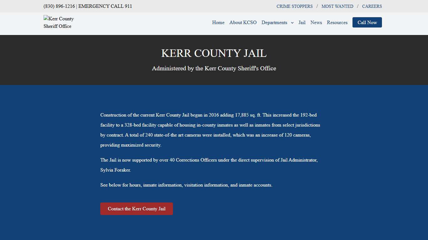 KERR COUNTY JAIL